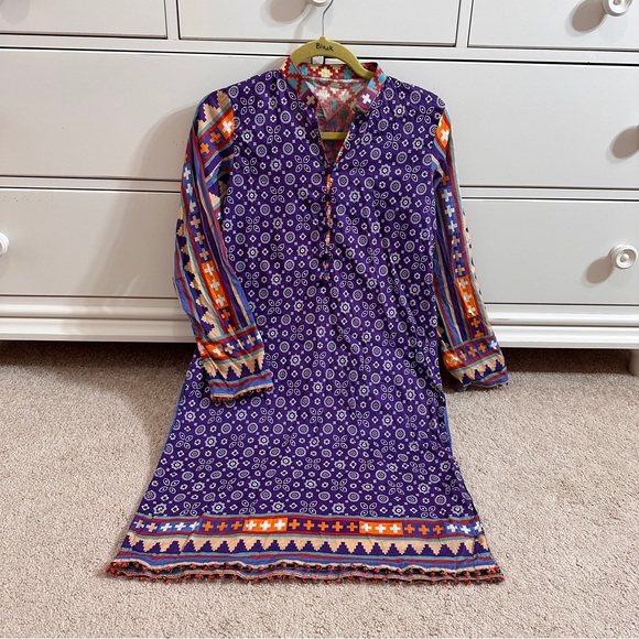 Pakistani gulahmed printed lawn shirt - Picture 1 of 5